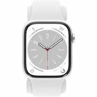 Apple Watch Series 8 GPS 45mm Aluminium silber Sportarmband