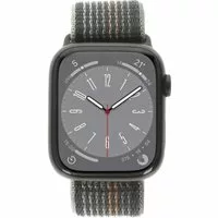 Apple Watch Series 8 GPS + Cellular 45mm Aluminium mitternacht Sport Loop
