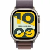 Apple Watch Ultra 2 GPS + Cellular 49mm Titan natur Alpine Loop indigo M