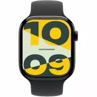 Apple Watch Series 10 GPS 42mm Aluminium diamantschwarz Sportarmband schwarz M/L