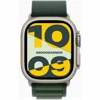 Apple Watch Ultra GPS + Cellular 49mm Titan Alpine Loop grün M