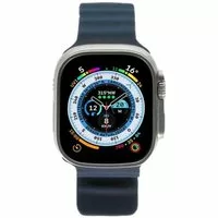 Apple Watch Ultra GPS + Cellular 49mm Titan Armband dunkelblau