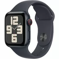 Apple Watch SE GPS + Cellular 40mm Alu Mitternacht Sportarmband Mitternacht – M/L