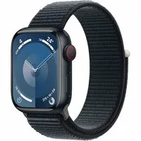 Apple Watch Series 9 LTE 41mm Aluminium Mitternacht Sport Loop Mitternacht