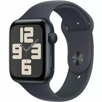Apple Watch SE GPS 44mm Alu Mitternacht Sportarmband Mitternacht - M/L