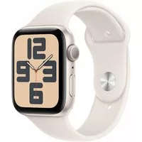 Apple Watch SE GPS 44mm Alu Polarstern Sportarmband Polarstern - M/L