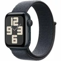 Apple Watch SE GPS + Cellular 40mm Alu Mitternacht Sport Loop Armband tinte