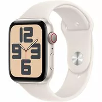 Apple Watch SE GPS + Cellular 44mm Alu Polarstern Sportarmband Polarstern - S/M