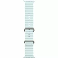 Apple Watch Ocean Armband für Watch Ultra 49mm Kristallblau / Titan Natur (One Size)