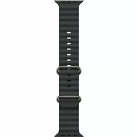 Apple Watch Ocean Armband für Watch Ultra 49mm Schwarz  / Titan Natur (One Size)