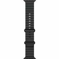 Apple Watch Ocean Armband für Watch Ultra 49mm Schwarz / Titan schwarz (One Size)