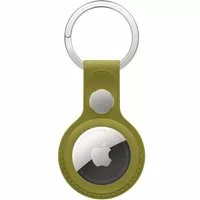 Apple AirTag FineWoven Key Ring Chartreuse