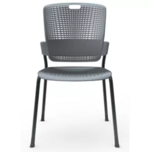 Humanscale Cinto ergonomischer Stapelstuhl, grau