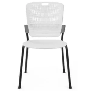 Humanscale Cinto ergonomischer Stapelstuhl, wei?