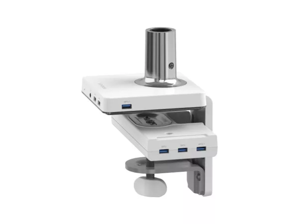Humanscale M/Connect Dockingstation Tischklemme f?r M/Flex, wei?