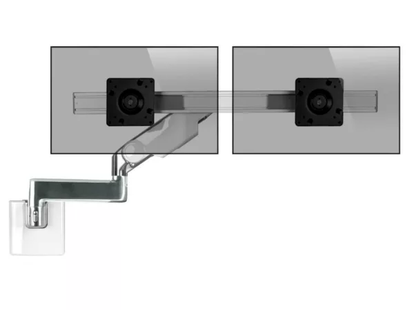 Humanscale M10 Dual Monitor Wandhalterung wei? (M10HMWE2W)
