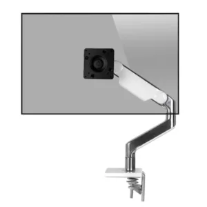 Humanscale M10 Monitor Tischhalterung Klemme, schr?g, wei? (M10CMWBTB)