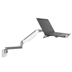 Humanscale M2.1 Laptop Wandhalterung mit Schwenkarm gerade, wei?