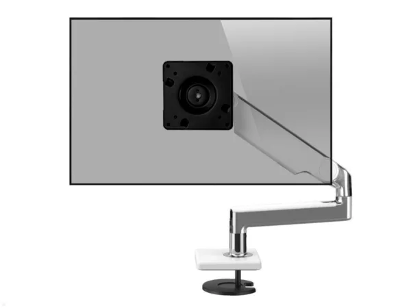 Humanscale M2.1 Monitor Tischhalterung Durchschraub gerade, wei?