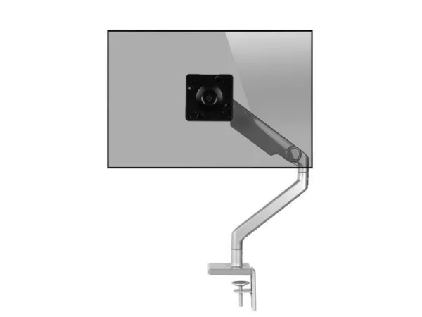 Humanscale M2.1 Monitor Tischhalterung Klemme, schr?g, silber (M21CMSBTB)