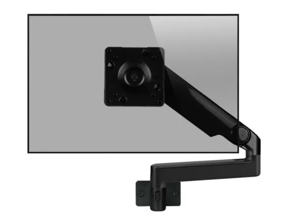 Humanscale M2.1 Monitorhalterung f?r K+N Reling gerade, schwarz