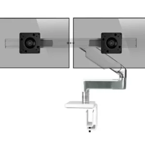 Humanscale M8.1 Dual Monitorhalter f?r USM Tisch gerade wei? (M81UWE2W)
