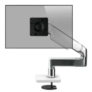 Humanscale M8.1 Monitor Tischhalterung Durchschraub gerade, wei?