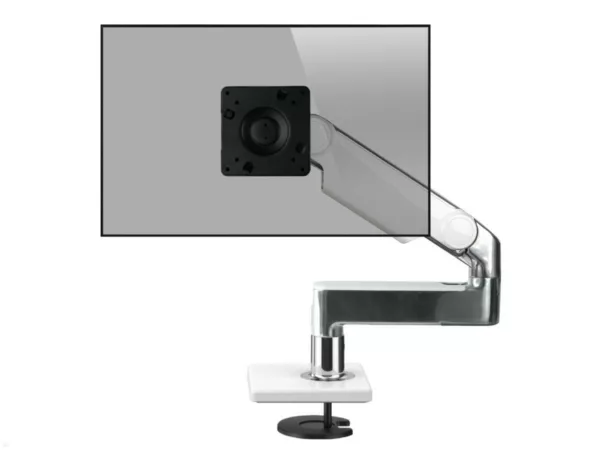 Humanscale M8.1 Monitor Tischhalterung Durchschraub gerade, wei?