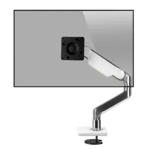 Humanscale M8.1 Monitor Tischhalterung Durchschraub schr?g, wei?