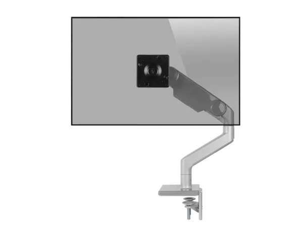 Humanscale M8.1 Monitor Tischhalterung Klemme, schr?g, silber (M81CMSBTB)