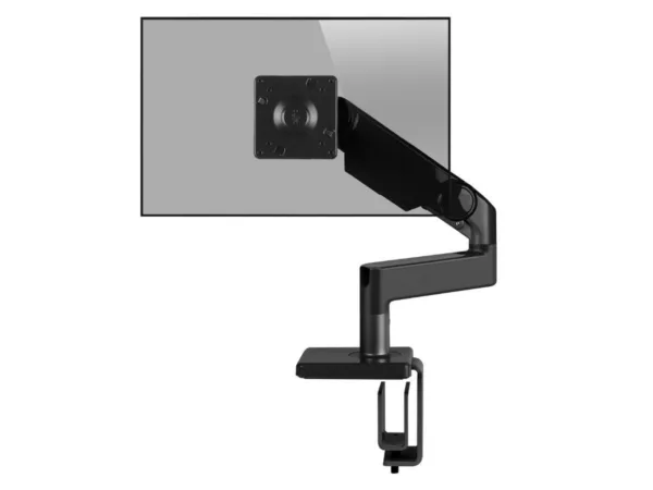 Humanscale M8.1 Monitorhalterung f?r USM Tisch gerade schwarz (M81UBETB)