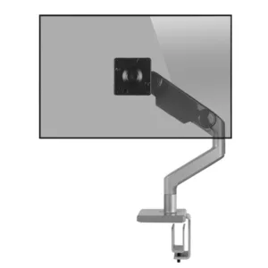 Humanscale M8.1 Monitorhalterung f?r USM Tisch schr?g silber (M81USBTB)