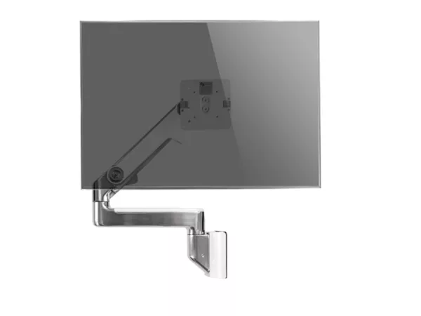 Humanscale M8 Monitor Wandhalterung gerade mit Schwenkarm Alu/wei?