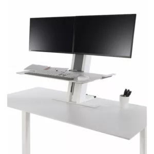 Humanscale QuickStand QSBC30 Monitorst?nder f?r 2 Monitore, schwarz