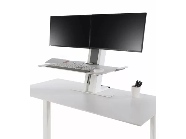 Humanscale QuickStand QSBC30 Monitorst?nder f?r 2 Monitore, schwarz