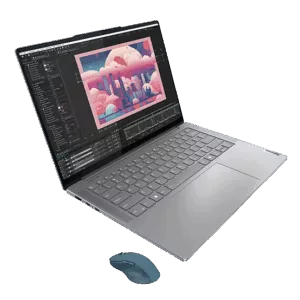 Lenovo NB YG Pro 7 14ASP9 AI_R9 32G 1T 11H + Maus AMD Ryzen™ AI 9 365 Prozessor (2,00 GHz bis zu 5,00 GHz)/Windows 11 Home 64/1 TB SSD M.2 2242 PCIe 4.0 TLC