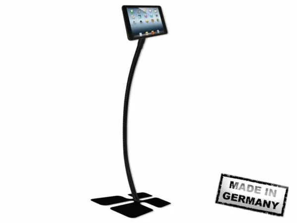 McMount iRackX Floorstand f?r iPad mini, schwarz