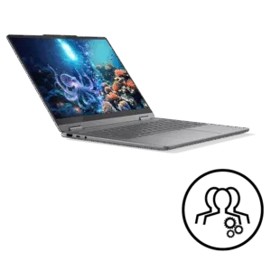 Lenovo Yoga 7 2-in-1 14" (U7-32GB-1TB) +3 Jahre Premium Care Intel® Core™ Ultra 7 258V Prozessor (LPE-Kerne bis zu 3,70 GHz P-Kerne bis zu 4,80 GHz / 32 GB MOP)/Windows 11 Home 64/1 TB SSD M.2 2242 PCIe 4.0 TLC
