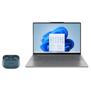 Lenovo Yoga Slim 7 15" (U7-32GB-1TB) + Earbuds Intel® Core™ Ultra 7 258V Prozessor (LPE-Kerne bis zu 3,70 GHz P-Kerne bis zu 4,80 GHz / 32 GB MOP)/Windows 11 Home 64/1 TB SSD M.2 2242 PCIe 4.0 TLC
