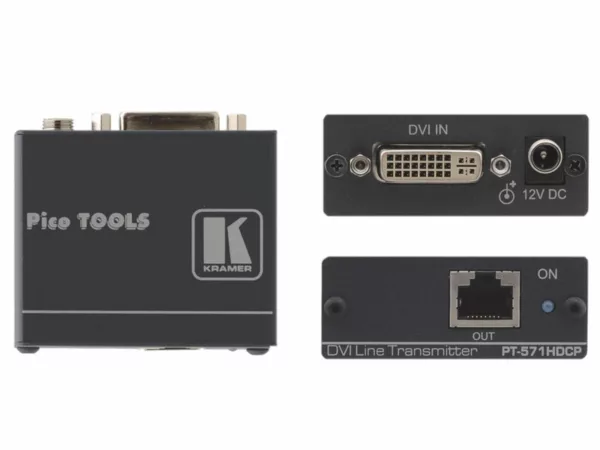 Kramer PT-571HDCP Twisted Pair ?bertrager f?r DVI