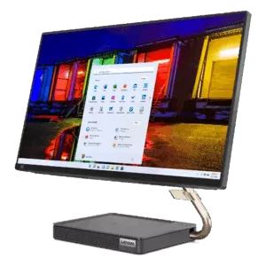 Lenovo IdeaCentre AIO 5 24 (R5-Windows 11 Home-16GB-512GB) AMD Ryzen™ 5 5500U Prozessor (2,10 GHz bis zu 4,00 GHz)/Windows 11 Home (64 Bit)/512 GB SSD M.2 2242 PCIe TLC