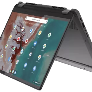 Lenovo ideapad Flex 5 Chrome 14IRU7 Intel® Core™ i5-1235U Prozessor der 12. Generation mit vPro® (E-Kerne bis zu 3,30 GHz P-Kerne bis zu 4,40 GHz)/Chrome OS/256 GB SSD M.2 2242 PCIe Gen3/4