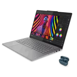Lenovo Yoga Pro 7 14" (U7H-32GB-1TB) + Earbuds Intel® Core™ Ultra 7 255H Prozessor (E-Kerne bis zu 4,40 GHz P-Kerne bis zu 5,10 GHz)/Windows 11 Pro 64/1 TB SSD M.2 2242 PCIe 4.0 TLC