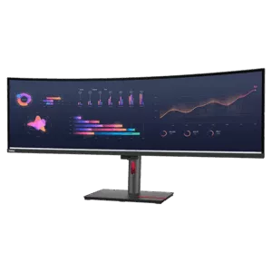 Lenovo ThinkVision P49w-30 49" Curved 5K DQHD-Thunderbolt-USB-C-Monitor