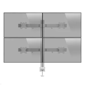 MonLines MTH012 2+2 Monitorhalterung f?r 4 Monitore bis 32Zoll, silber