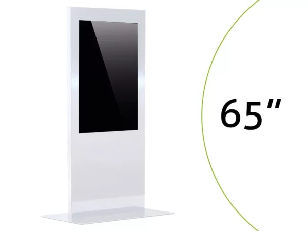 MonLines MDS005W Design Display Stele 65 Zoll THIN, schwarz