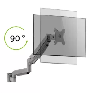 MonLines MSH007 Monitor Schwenkarm f?r MSH Slatwall mit Pivotfunktion