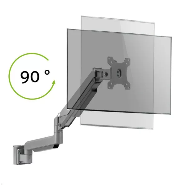 MonLines MSH007 Monitor Schwenkarm f?r MSH Slatwall mit Pivotfunktion
