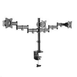 MonLines MTH015B Monitorhalter f?r 3 Monitore nebeneinander bis 27 Zoll