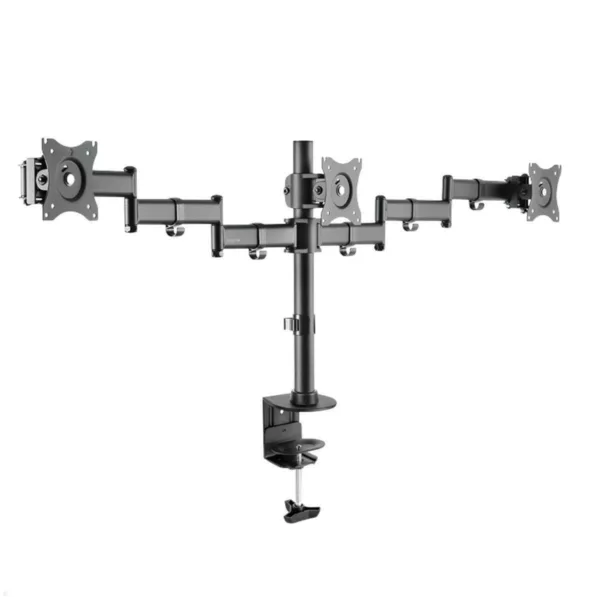 MonLines MTH015B Monitorhalter f?r 3 Monitore nebeneinander bis 27 Zoll